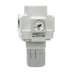 SMC G 1/8 Pneumatic Regulator - 0.05MPa to 0.85MPa, 1/8in, 1MPa max. input