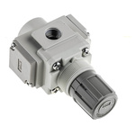 SMC G 1/4 Pneumatic Regulator - 0.05MPa to 0.85MPa, 1/4in, 1MPa max. input