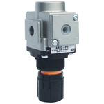 SMC G 1/8 Pneumatic Regulator - 0.05MPa to 0.85MPa, 1/8in, 1MPa max. input