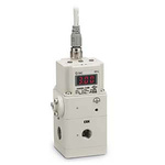 SMC G 3/8 Pneumatic Regulator - 0.01MPa to 3MPa, 3/8in, 5MPa max. input