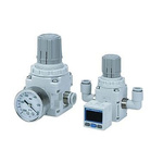 SMC Pneumatic Regulator - -100kPa to -1.3kPa, 10mm, 100kPa max. input