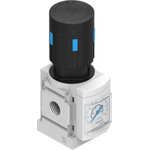 Festo G 1/8 Pneumatic Regulator - 0.3bar to 4bar, 14bar max. input, 529422