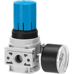 Festo G 1/4 Pneumatic Regulator - 0.5bar to 7bar, 1/4 in, 10bar max. input, 539682