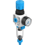 Festo M5 Pneumatic Regulator - 0.5bar to 7bar, 8bar max. input, 8086645