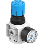 Festo M5 Pneumatic Regulator - 0.5bar to 7bar, 10bar max. input, 8086628