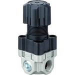 ARX21-F02BG | SMC G 1/4 Pneumatic Regulator - 0.5bar to 3bar, 10bar max. input