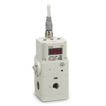 SMC G 3/8 Pneumatic Regulator - 0.1bar to 30bar, 10bar max. input