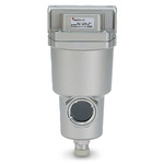 SMC 2200 l/min G 1 Pneumatic Separator, 5μm filtration, 0.1MPa to 10 bar