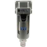 SMC 200 l/min G 3/8 Pneumatic Separator, 5μm filtration, 0.1MPa to 10 bar