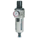 SMC 330 l/min G 3/8 Pneumatic Separator, 5μm filtration, 0.1MPa to 10 bar