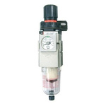 Mist separator regulator G3/8 +bracket+ embedded square gauge