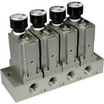 SMC G 1/8 Pneumatic Regulator - 0.5bar to 7bar, 8bar max. input