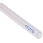 Festo Compressed Air Pipe Silver Polyurethane 6mm x 50m PUN-H Series, 558279