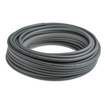 RS PRO Compressed Air Pipe Grey PUR, PVC 6mm x 30m