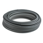 RS PRO Compressed Air Pipe Grey PUR, PVC 8mm x 30m
