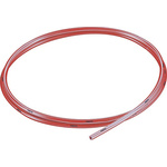 Festo Compressed Air Pipe Red Polyurethane 4mm x 50m PUN-H-T Series, 8048675