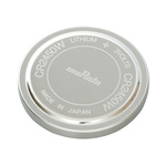 97384071 | Murata CR2450 Button Battery, 3V, 24.5mm Diameter