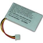 BATT-EZTEXT-2 | RF Solutions 3.7 V Lithium-Ion Lithium Rechargeable Battery, 980 mAH - Pack of 1