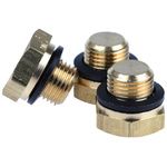 Legris G 1/8 Brass Blanking Plug