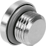 Festo G 1/2 Nickel Plated Brass Blanking Plug