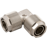 RS PRO Stud Fitting, Push In 6 mm to Push In 6 mm, Tube-to-Tube Connection Style