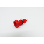 RS PRO Red Female Banana Connectors - Solder Termination, 50V, 10A