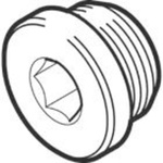 Festo M7 Male Brass Tubing Nut