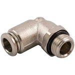 RS PRO Push-in Fitting, G 3/8 Male to Push In 6 mm, Threaded-to-Tube Connection Style