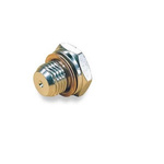 Norgren Nickel Plated Brass Plug Fitting for G1/2in