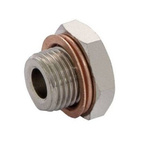 IMI Norgren M5 Nickel Plated Brass Plug Fitting