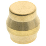 RS PRO Brass Plug Fitting for 4mm