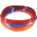 Soft nylon tubing 8mm 20m roll green