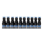 RS PRO Y Tube-to-Tube Adaptor, Push In 4 mm to Push In 4 mm, Tube-to-Tube Connection Style