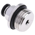 RS PRO Push-in Fitting, G 1/2 Male to Push In 6 mm, Threaded-to-Tube Connection Style