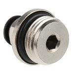 RS PRO Push-in Fitting, G 1/2 Male to Push In 8 mm, Threaded-to-Tube Connection Style