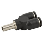 RS PRO Push-in Fitting, Push In 6 mm to Push In 4 mm, Tube-to-Tube Connection Style