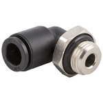RS PRO Push-in Fitting, R 1/8 Male to Push In 6 mm, Threaded-to-Tube Connection Style