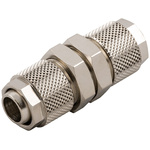 RS PRO Stud Fitting, Push In 8 mm to Push In 8 mm, Tube-to-Tube Connection Style
