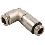 RS PRO Push-in Fitting, G 1/4 Male to Push In 10 mm, Threaded-to-Tube Connection Style