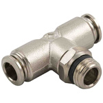 RS PRO Push-in Fitting, Push In 8 mm to Push In 8 mm, Threaded-to-Tube Connection Style