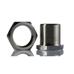 RS PRO 3060 Series Bulkhead Threaded Adaptor, G 1/2 Female to M28 Male, Threaded Connection Style