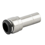 RS PRO 50700N Series Straight Tube-to-Tube Adaptor, Push In 10 mm to Push In 4 mm, Tube-to-Tube Connection Style