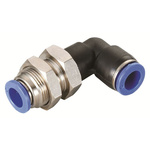 RS PRO PLM Series Elbow Fitting, Tube-to-Tube Connection Style
