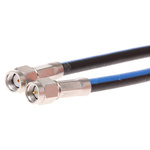 Huber+Suhner Male RP-SMA to Male SMA Coaxial Cable, 3m, Terminated