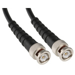 Telegartner Male BNC to Male BNC Coaxial Cable, 5m, RG58 Coaxial, Terminated