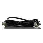 RS PRO Male BNC to Male BNC Coaxial Cable, 3m, RG58 Coaxial, Terminated