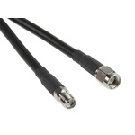 Siretta ASMA Series Male SMA to Female SMA Coaxial Cable, 5m, RF LLC200A Coaxial, Terminated