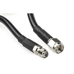 Siretta ASMA Series Male SMA to Female SMA Coaxial Cable, 10m, RF LLC200A Coaxial, Terminated