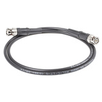 Atem Male BNC to Male BNC Coaxial Cable, 1m, RG58C/U Coaxial, Terminated