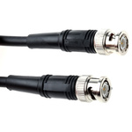 Atem Male BNC to Male BNC Coaxial Cable, 1m, RG59B/U Coaxial, Terminated